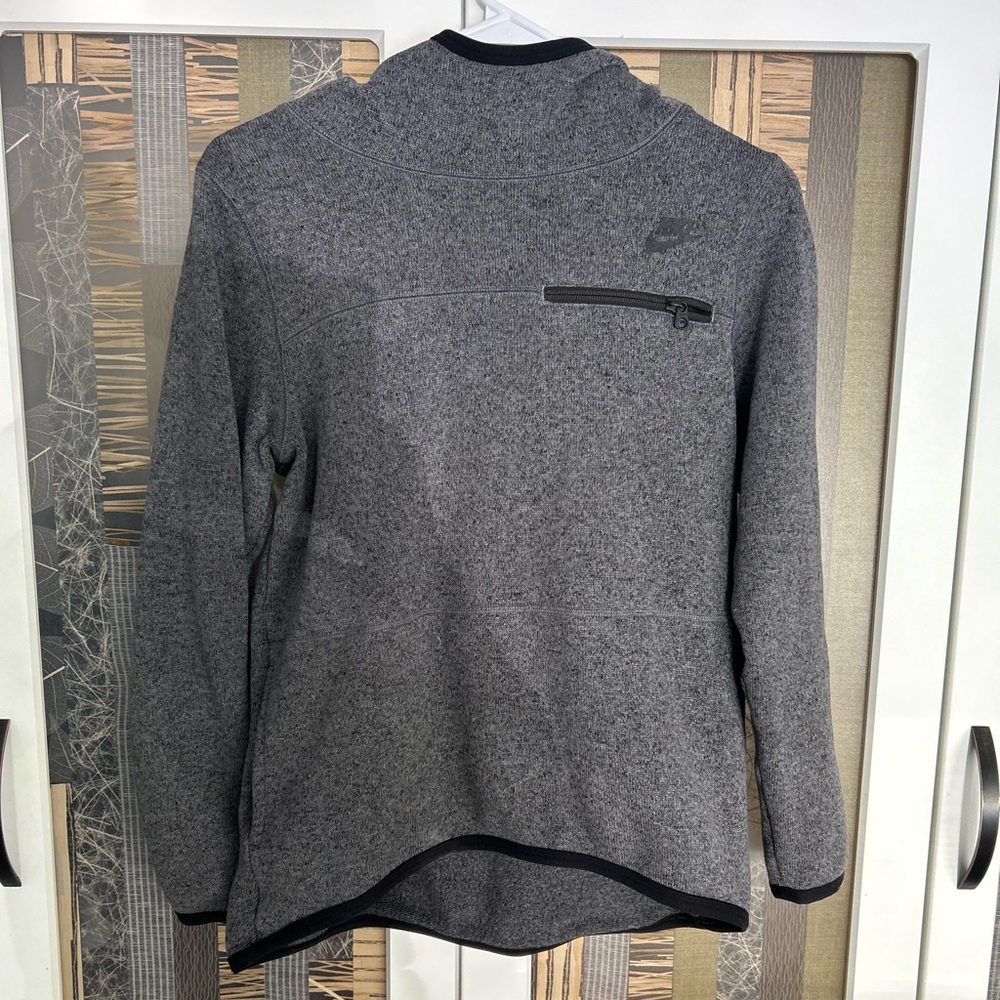 Nike Gray Hooded Fleece